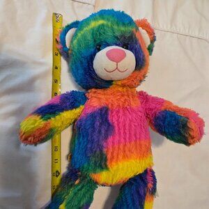 Build A Bear Rainbow Stuffed Animal. Smoke Free / Pet Free Home.